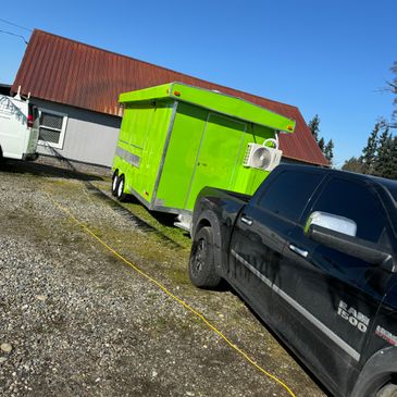 Unused food trailer
