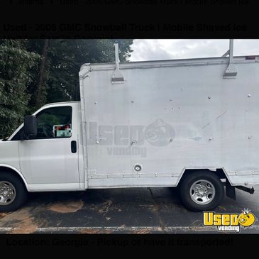 2006 gmc snowcone truck