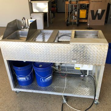 Food Concession Service Cart