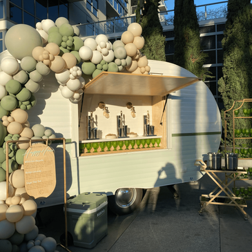 Custom Beverage Trailer & Photo Booth