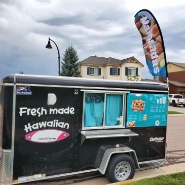 Small food trailer
