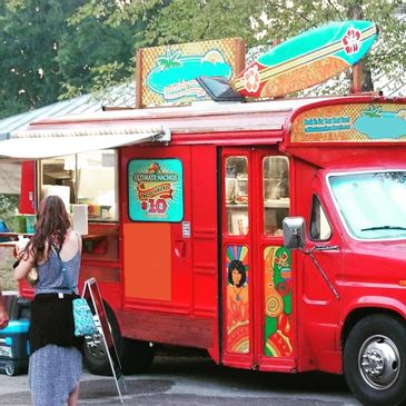 Bright Red Chattanooga Food Truck