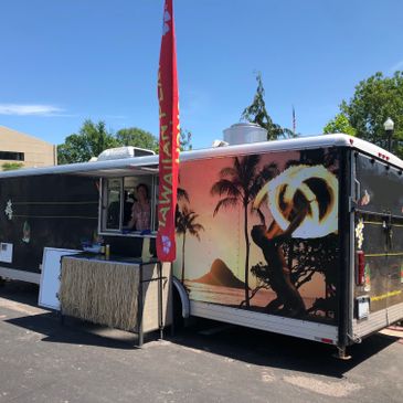 Island Party Food Trailer