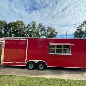 26ft Gullwing Food Trailer