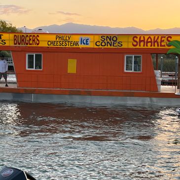 Big Orange Concession Boat