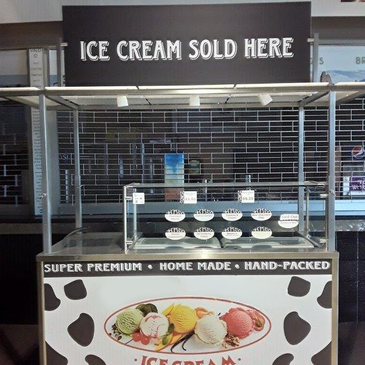 Mobile Ice Cream Dipping Cart
