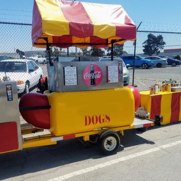 Hot Dog shaped Food Trailer
