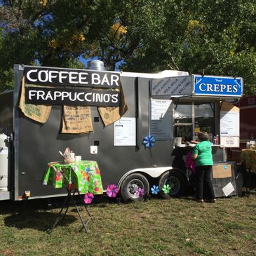Food Trailer - Specialty set up for Crepes and Coffee Bar