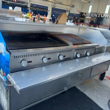 Grill on Wheels Food Cart
