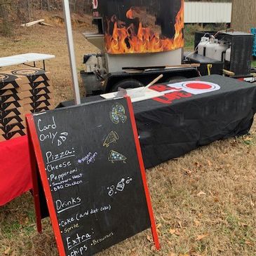 Mobile Pizza Oven and 2019 Dodge Ram Promaster