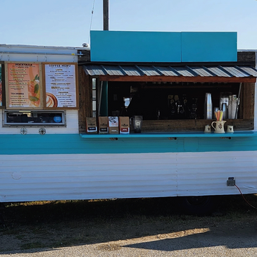 1969 Converted Camper - Coffee & Smoothie Trailer