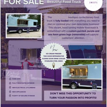 Beautiful Sweets Food Truck for Sale