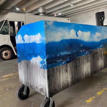 Grill on Wheels Food Cart