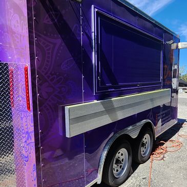 Food Trailer in almost new condition