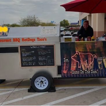 2020 Custom BBQ and Hot Dog Trailer