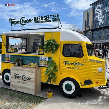 Vintage Style Food Trailer 