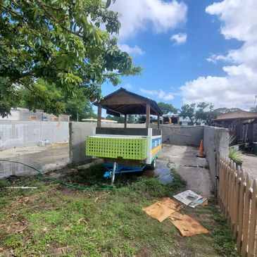 Custom Built Open-Air Food Trailer