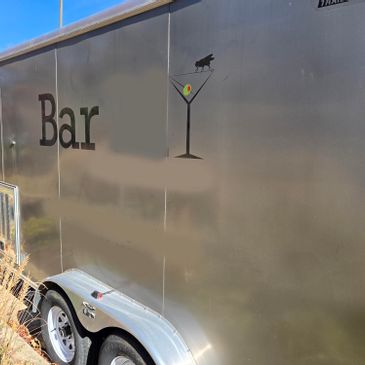 Cocktail and Beverage Bar Trailer