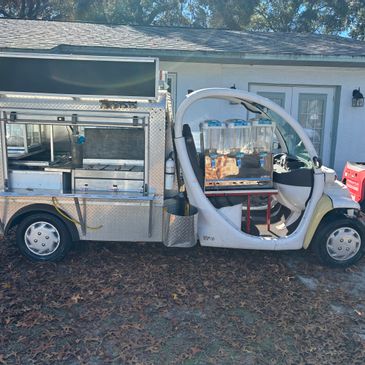 Mobile hotdog cart