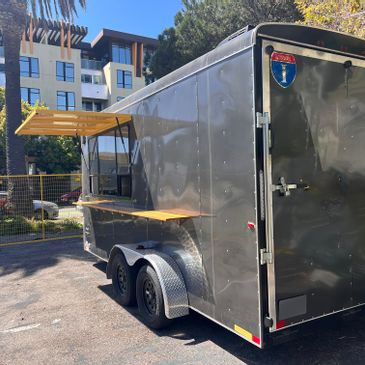 Brand New 7' x 16' 2022 Custom-Built Coffee Trailer