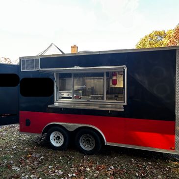 2023 Full Mobile Kitchen 14x8 Food Trailer