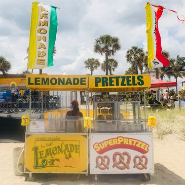Multiple Turn-key ON-TAP beverage / pretzel carts & more BUNDLED