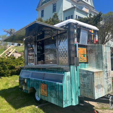 2 matching food carts