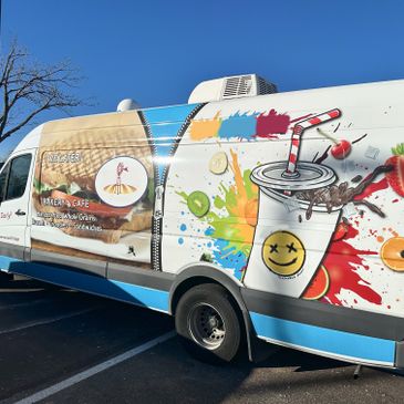 Coffee Drinks Sandwiches and Treats Food Truck