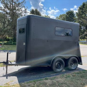 Unique Custom Horse Trailer Turned Coffee Trailer
