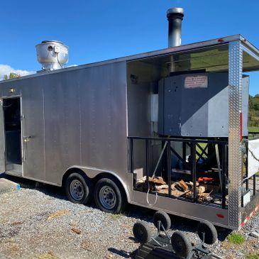 Wood-fired Pizza Trailer