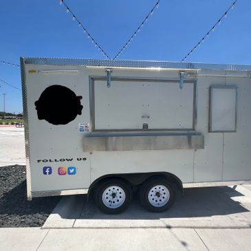 Fully Equipped 8x14 Food Trailer for Sale