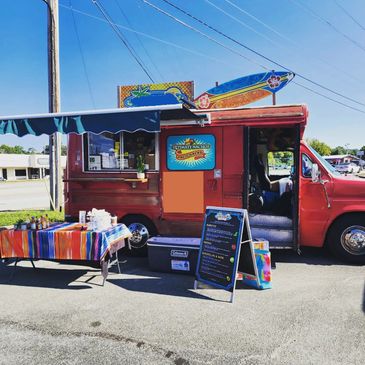 Bright Red Chattanooga Food Truck