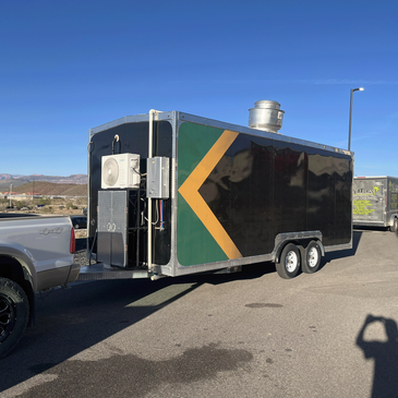 Fully Equipped 8 x 20 Food Trailer