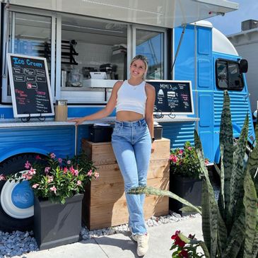 Vintage Style Food Trailer 