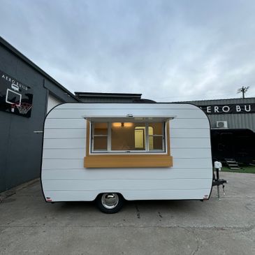 Brand New AeroBuild Mobile Coffee Trailer