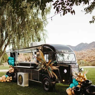 Vintage Style Food Trailer 