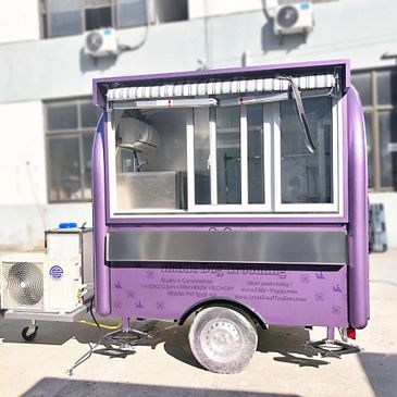 Dog Grooming Rounder Trailer