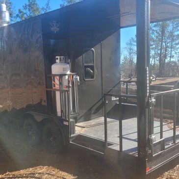 8.5 x 22ft Concession Trailer with Kitchen Equipment