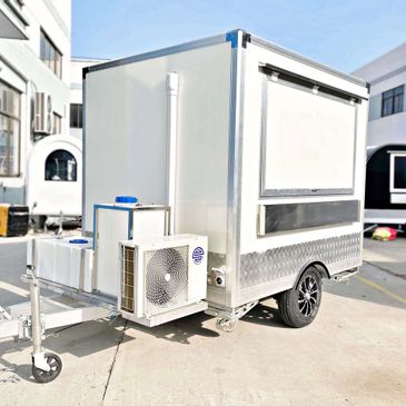 Dog Grooming Box Trailer