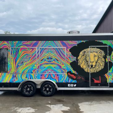 Rocking Lion Food Trailer