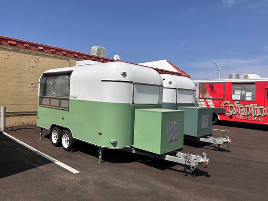 2 Custom 14' Food Trailers