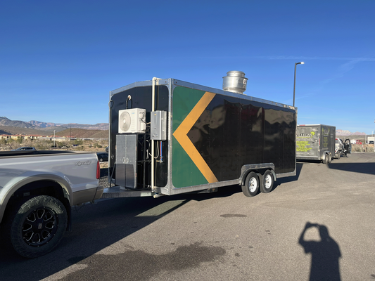 Fully Equipped 8 x 20 Food Trailer